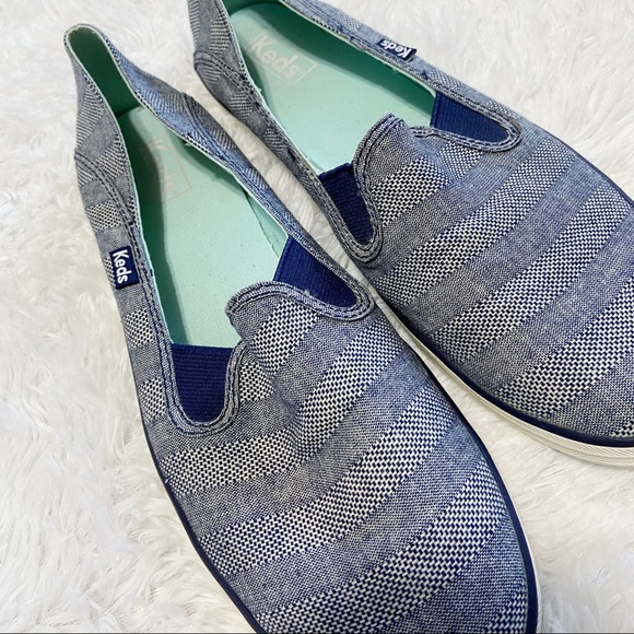 Keds Navy Slip-Ons Women’s Size 9 - Picture 5 of 7
